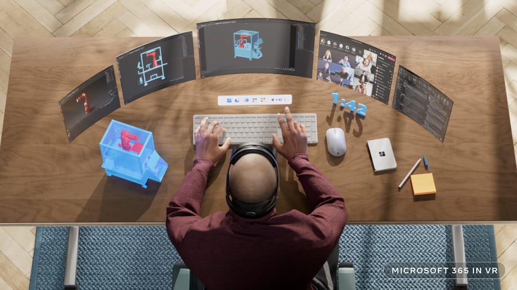 Microsoft、Metaとのパートナーシップ締結を発表─「Mesh for Microsoft Teams」や「Microsoft 365」が「Meta Quest」に対応可能に