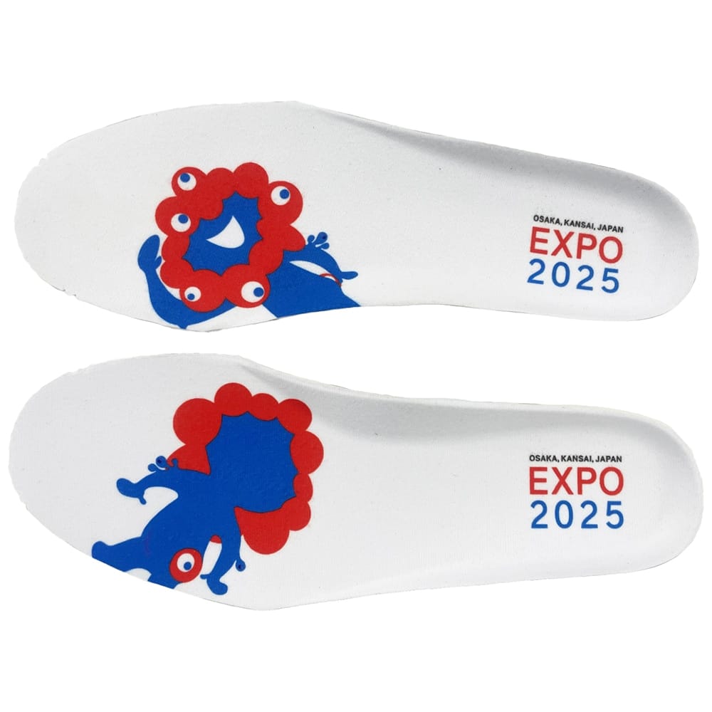 大阪・関西万博 スニーカー　OSAKA EXPO2025 ミャクミャク　25.0 ミズノ、万博公式キャラ「ミャクミャク」デザインの高機能スニーカー