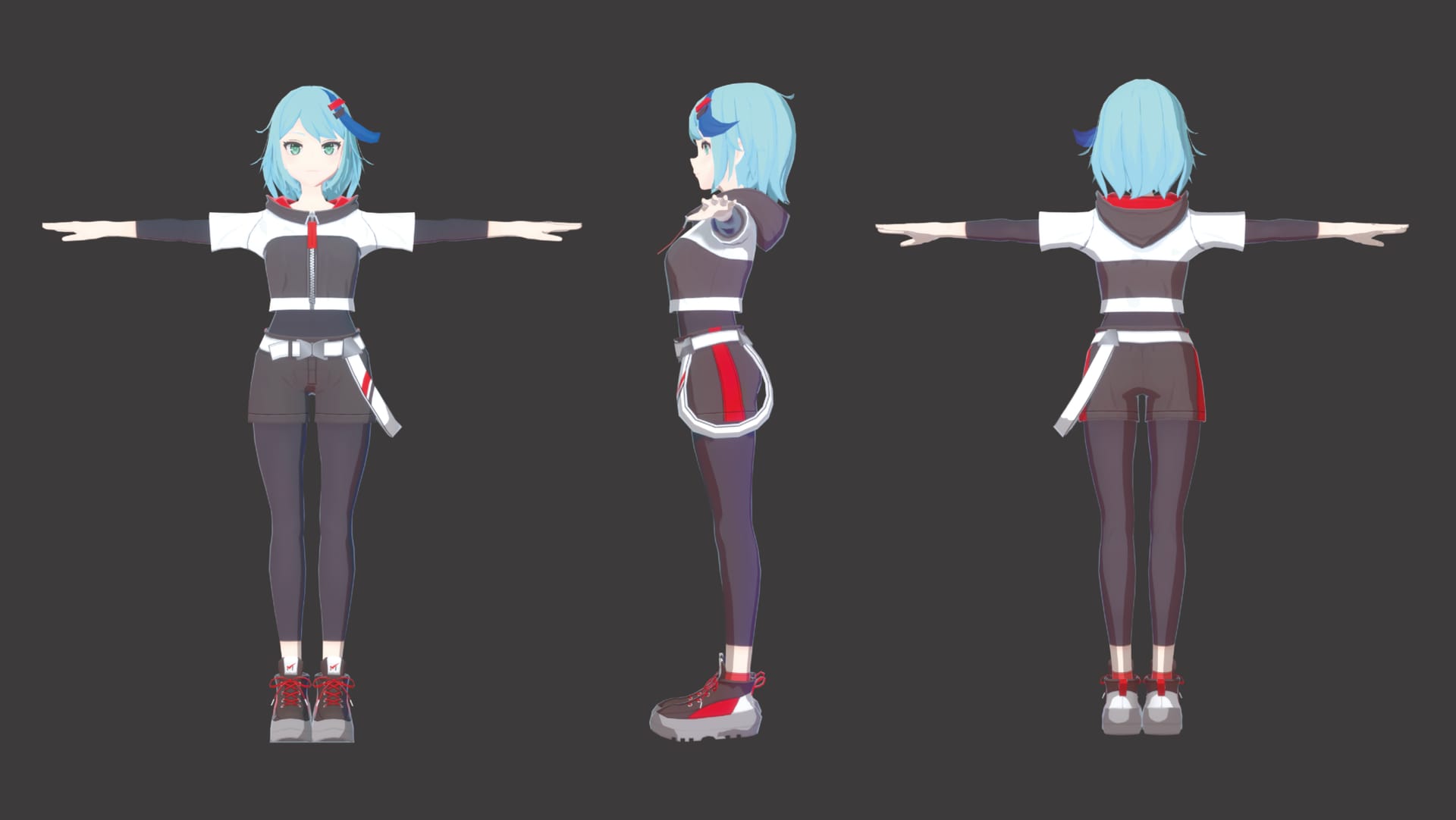 Mark-on、個人・法人問わず商用利用も可能な人型3Dモデル「ニルナ」の配布を開始