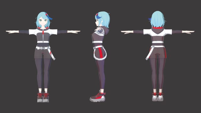 Mark-on、個人・法人問わず商用利用も可能な人型3Dモデル「ニルナ」の配布を開始