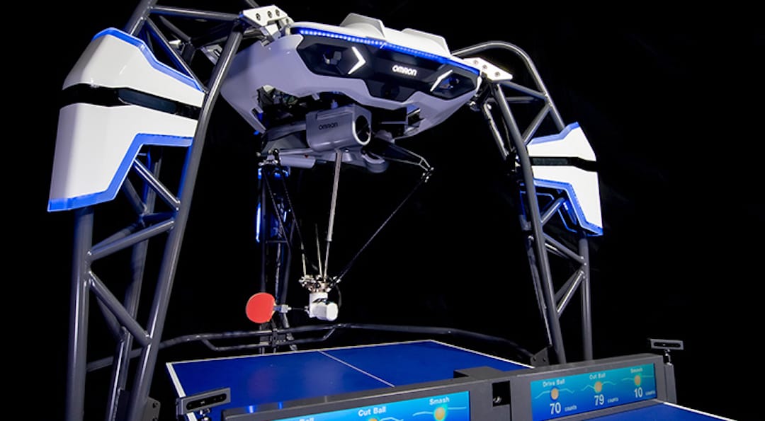 プレーヤーの潜在能力を引き出す卓球ロボット