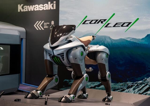 川崎重工、4脚歩行ロボット「CORLEO」製品化へ―2035年を目標に開発