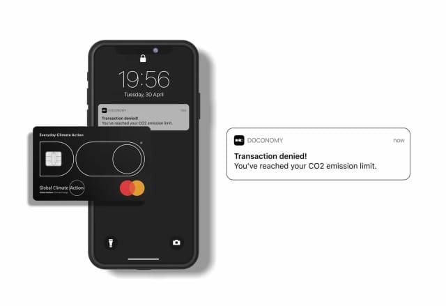 買い物のCO2排出量を可視化・制限するクレジットカード