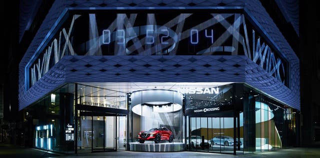日産、メタバースに展示場をオープン─銀座「NISSAN CROSSING」を完全再現