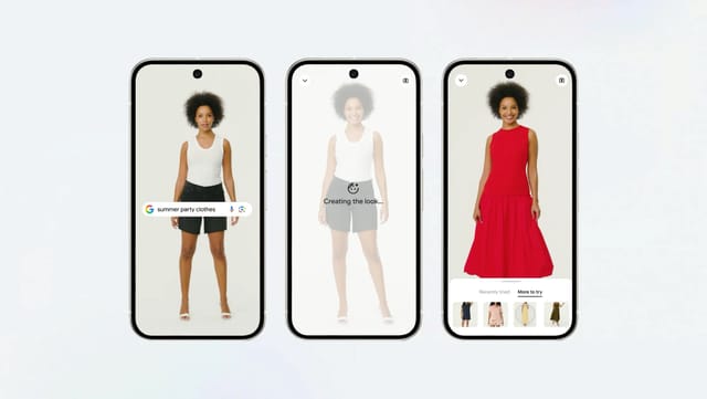 Google、「AIバーチャル試着」機能を日本でも提供へ―写真1枚で服や靴の着用イメージを生成