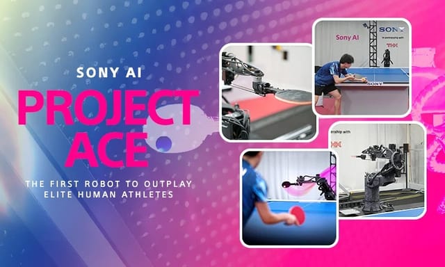 プロ卓球選手と競えるAI搭載ロボットシステム
