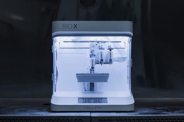 生体組織の3Dバイオプリンター