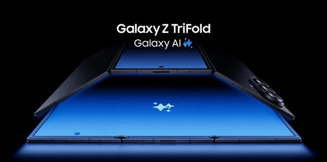 サムスン、3つ折りスマホ「Samsung Galaxy Z TriFold」を発表―10インチの画面を3つ折り、最薄部わずか3.9mm