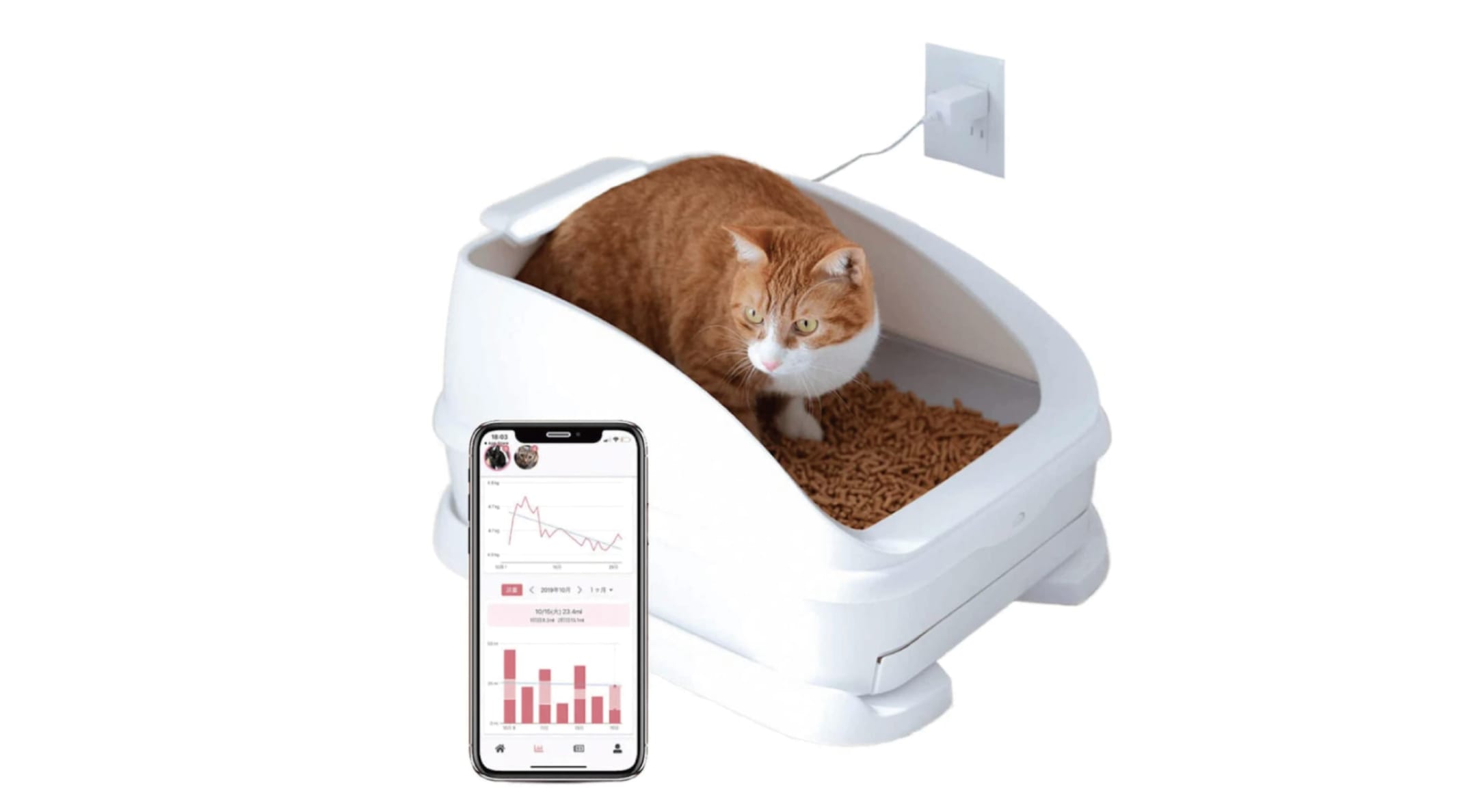 toletta（トレッタ）:AI技術搭載の猫用スマートトイレ | 知財図鑑