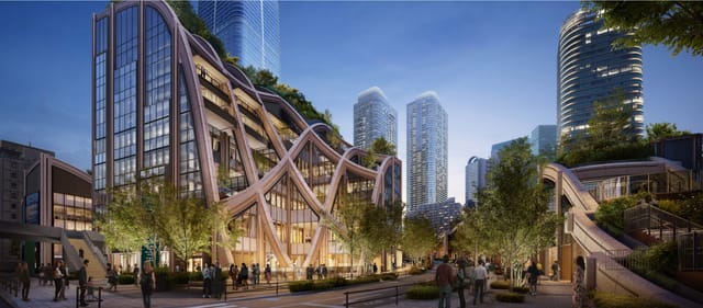 港区に商業施設「麻布台ヒルズ」がオープン─イギリスの建築家による流線型のデザインが特徴