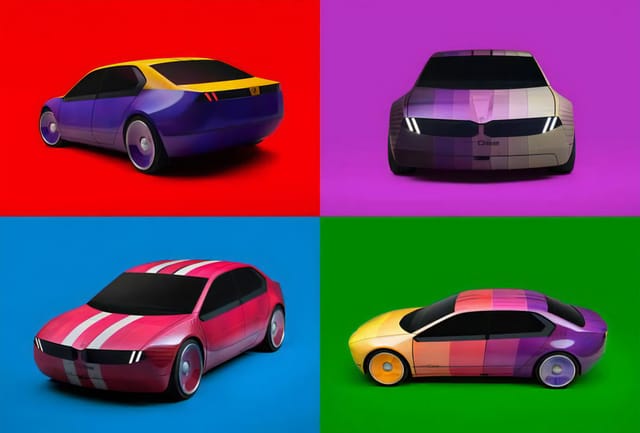 BMWがボディカラーを変幻自在に変えられるコンセプトカー「i Vision Dee」を発表