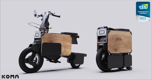 たたんでハコべる「タタメルバイク」が世界最大の家電見本市「CES 2023」でイノベーションアワード受賞