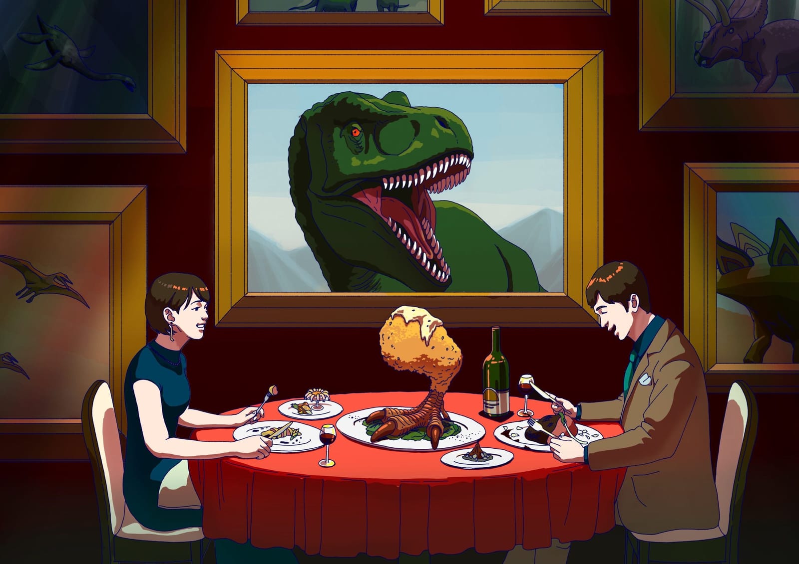 絶滅生物種レストラン