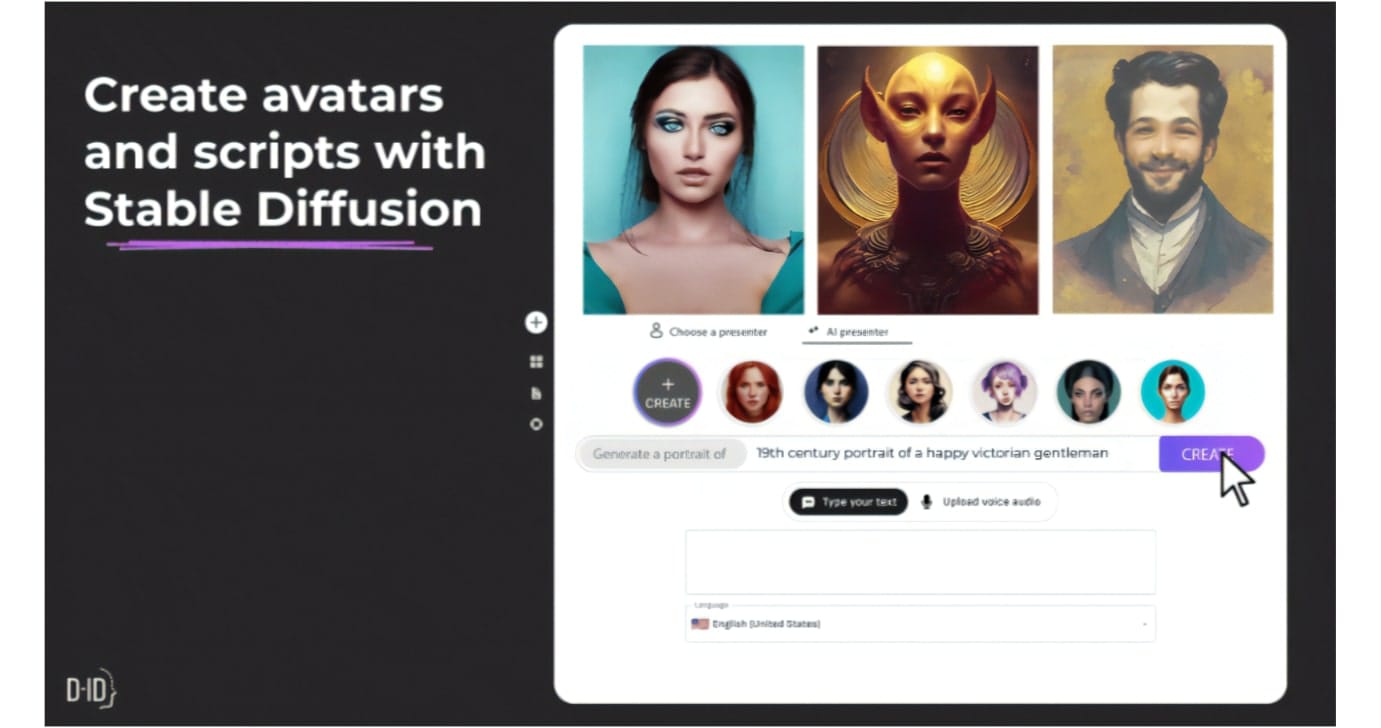 テキストや画像だけでアバター生成できる、AI自動合成プラットフォーム「Creative Reality Studio」が登場