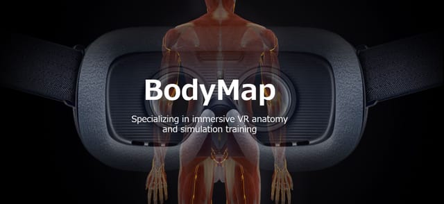 VR空間で自在に解剖可能なソフト「BODY MAP」、医療系教育実習へ無償提供─「触覚」で実技習熟を支援