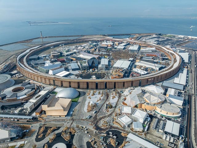 大阪・関西万博のシンボルとなる世界最大の木造建築物