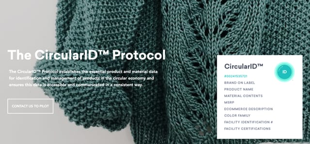 衣服にマイクロチップを織り込んで追跡を可能にする「CircularID」を米スタートアップ企業が開発