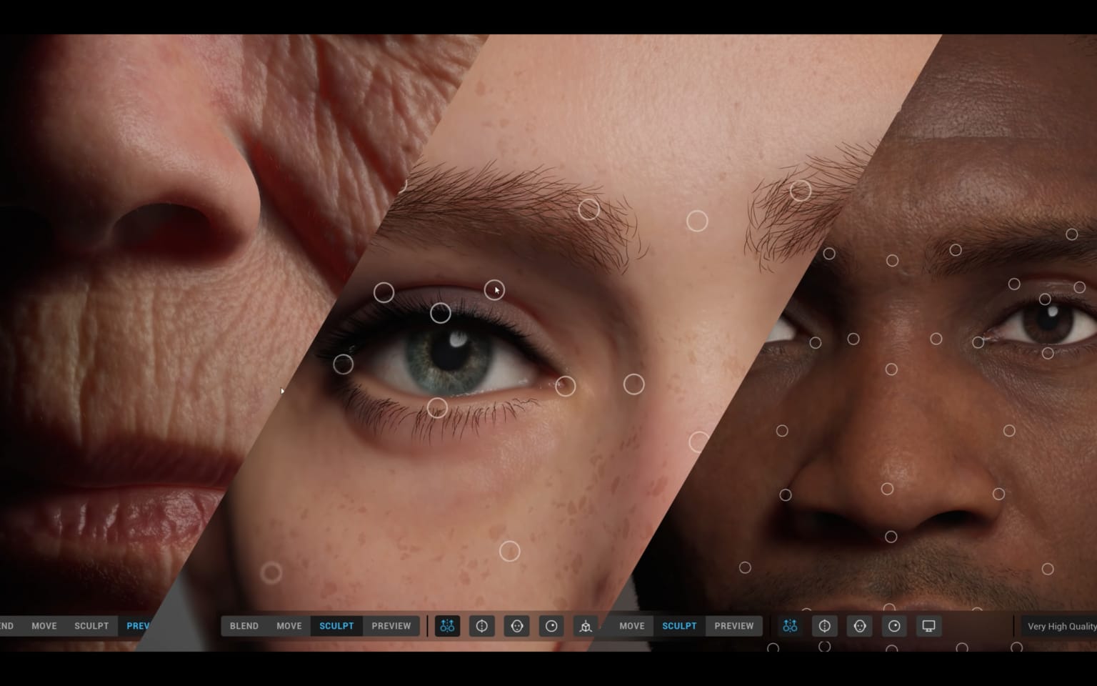 たった数分でリアルなデジタルヒューマンを作り出すツール「MetaHuman Creator」が登場