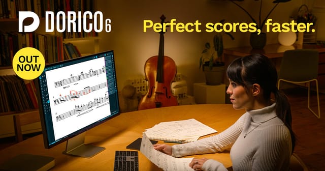 ヤマハ、楽譜作成ソフト「Dorico 6」発売―自動校正機能、記譜ミス防止と編集効率を大幅強化