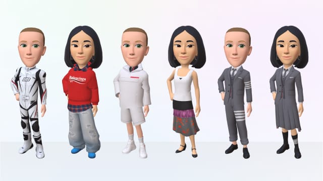 Meta、アバター向けアパレルショップ「Meta Avatars Store」のローンチを発表