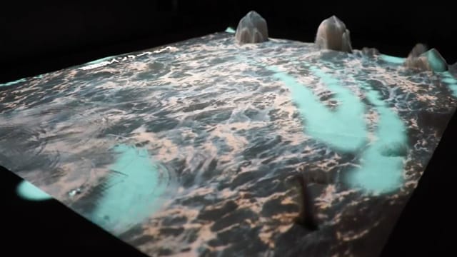 液体のようにふるまう砂のインターフェース