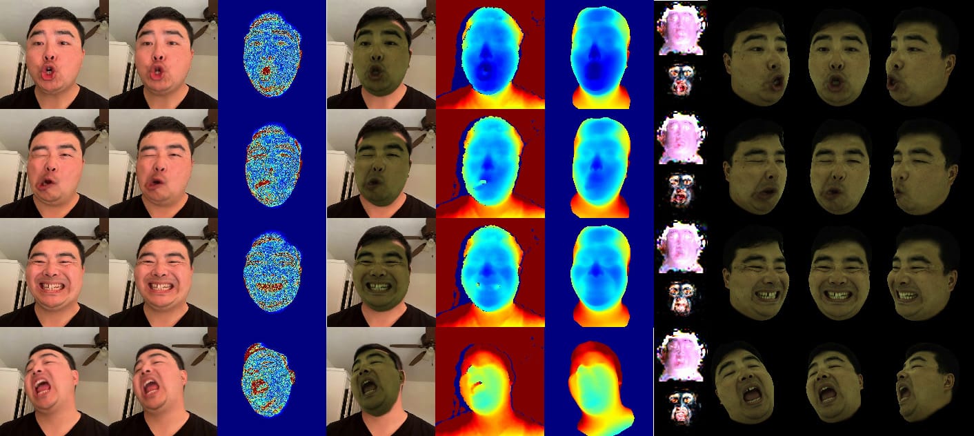 Real-time 3D Neural Facial Animation