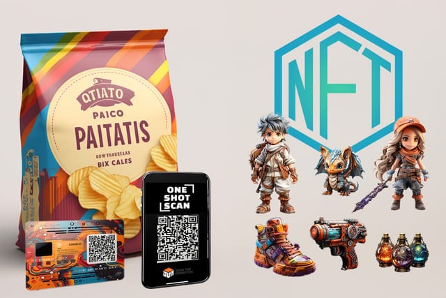ウォレットいらずで店頭やイベントで誰でもゲットできる「NFTおまけ」