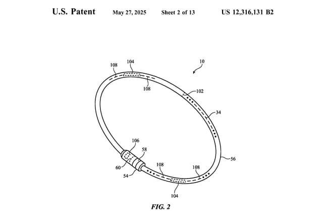 Apple、次世代ウェアラブルデバイス「Wearable Loops」の特許を取得