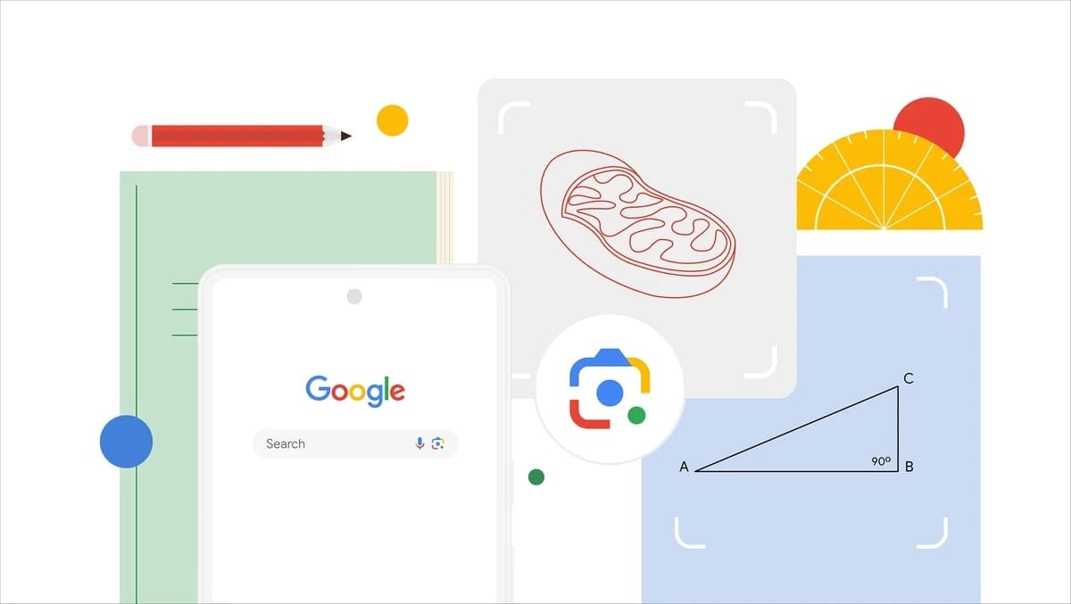 Google、「Google検索」と「Googleレンズ」で数学問題の解答を可能にする新機能を追加