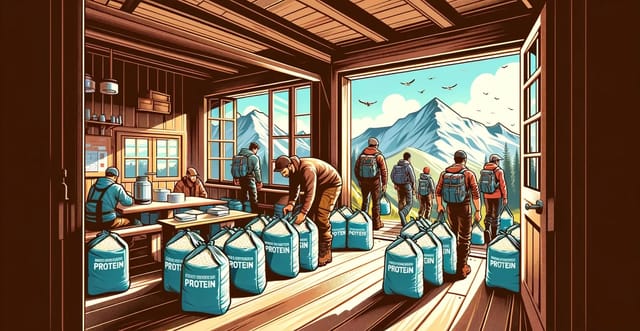 自動備蓄の「Air Protein小屋」