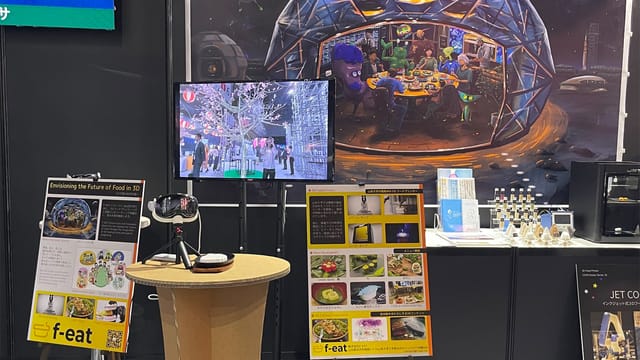 山形大学、最新の3Dフードプリンターで寿司ネタを実演―SusHi Tech Tokyo 2025