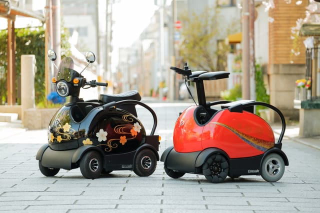 京都観光のパーソナルモビリティ「RODEM」漆塗り特別モデルを発表─先端技術×伝統工芸技術のコラボレーション