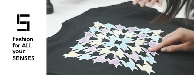 高島屋×アンリアレイジ、「触って感じるファッション」を発表―太陽光で色が変わる服や、前後の概念を無くしたデザイン