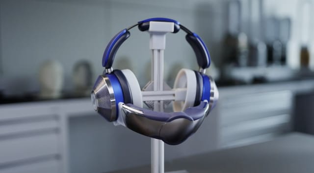 ダイソンが空気清浄機能付きヘッドホン「Dyson Zone」を発表─浄化された空気を着用者の鼻と口へ