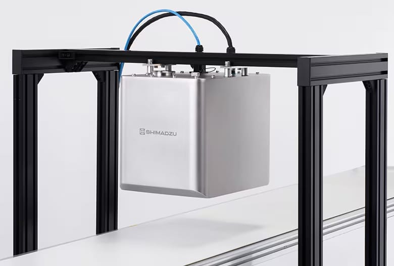 島津製作所、電磁波を使った非破壊・非接触型のリアルタイム水分率モニター「MMSシリーズ」発売