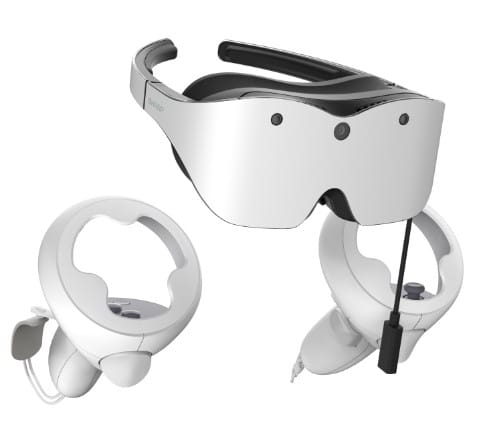 シャープ、重さ約198gの軽量VRグラス「Xrostella VR1」を発表―11月下旬からクラウドファンディングで支援者を募集