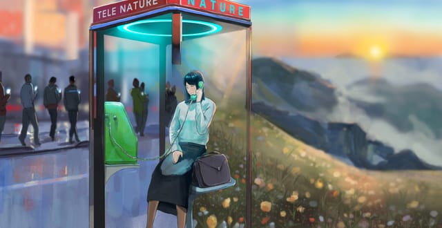 TELE-NATURE Box | 自然と対話する 「オアシス電話ボックス」