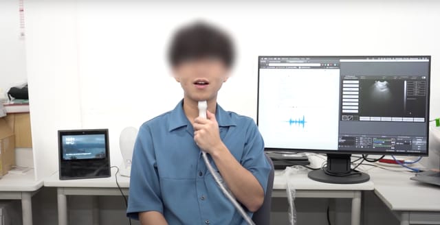 口パクから声を作る超音波技術