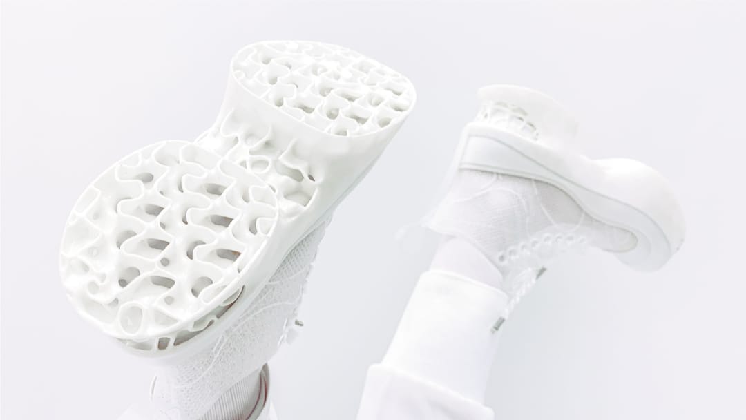 3Dプリントで生産される次世代のフットウェア