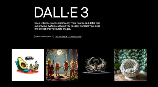 OpenAI、ChatGPTから画像生成できる「DALL-E 3」発表─画像生成に適したプロンプトを会話から自動生成