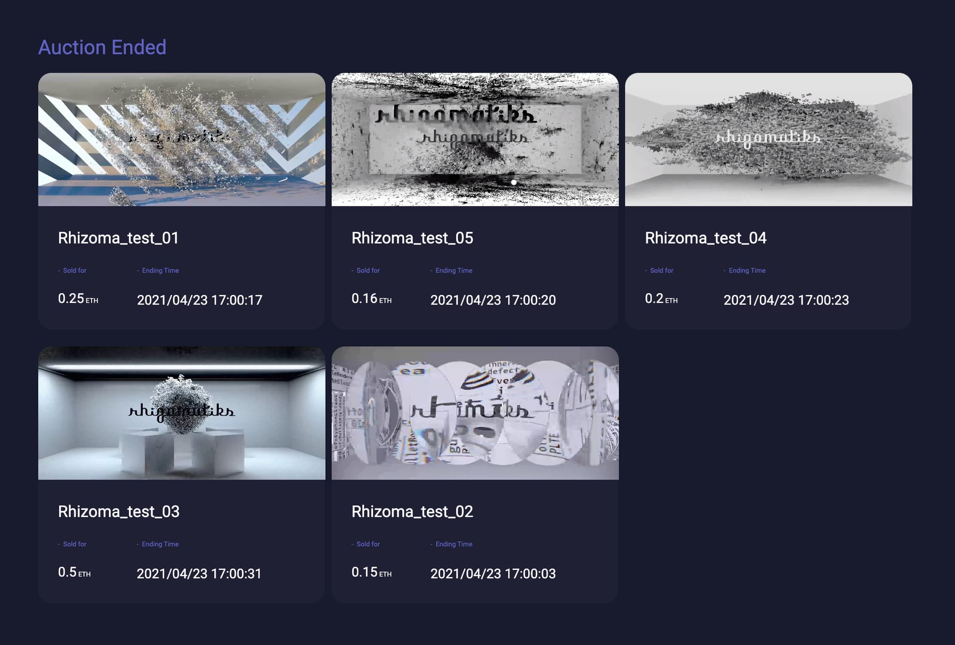 ライゾマティクスが独自のプラットフォーム「CryptoArt-Experiment」（β版）をリリース─検証を通してクリプトアートの課題とビジョンを可視化
