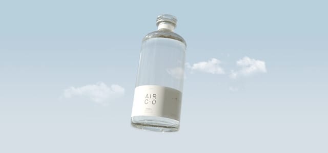 空気と水からつくられるサステナブルなウォッカ