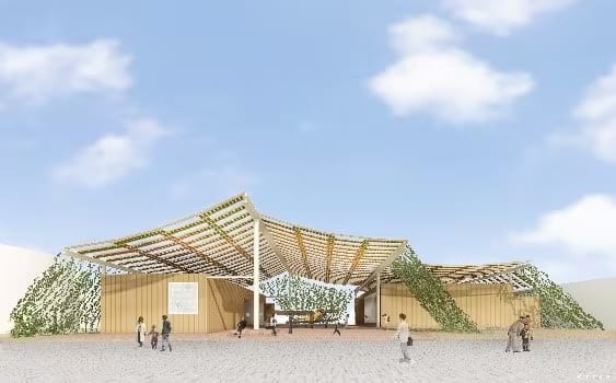大阪・関西万博で「ベジタブルコンクリート」―サステナブル建材、明治のカカオハスクを活用