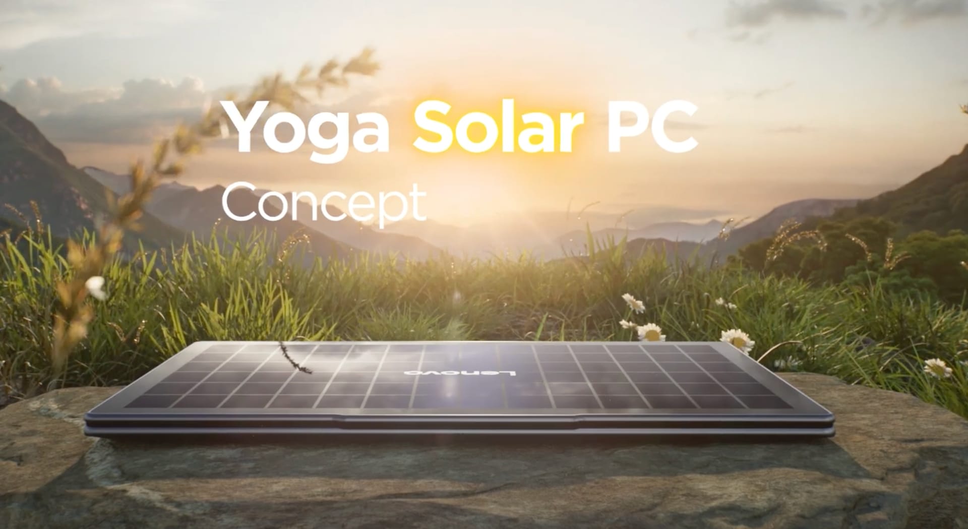 Lenovo、太陽光で充電可能な次世代PC「Yoga Solar PC」を発表―折りたたみ縦長画面PCも公開、MWC 2025で