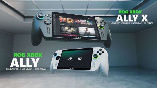 Microsoft、ASUSとコラボして「Windows 11」搭載ポータブルゲーム機を発表