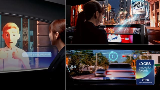 LG、AI搭載の車載ソリューションをCES 2026で発表―没入型の車内体験を提案