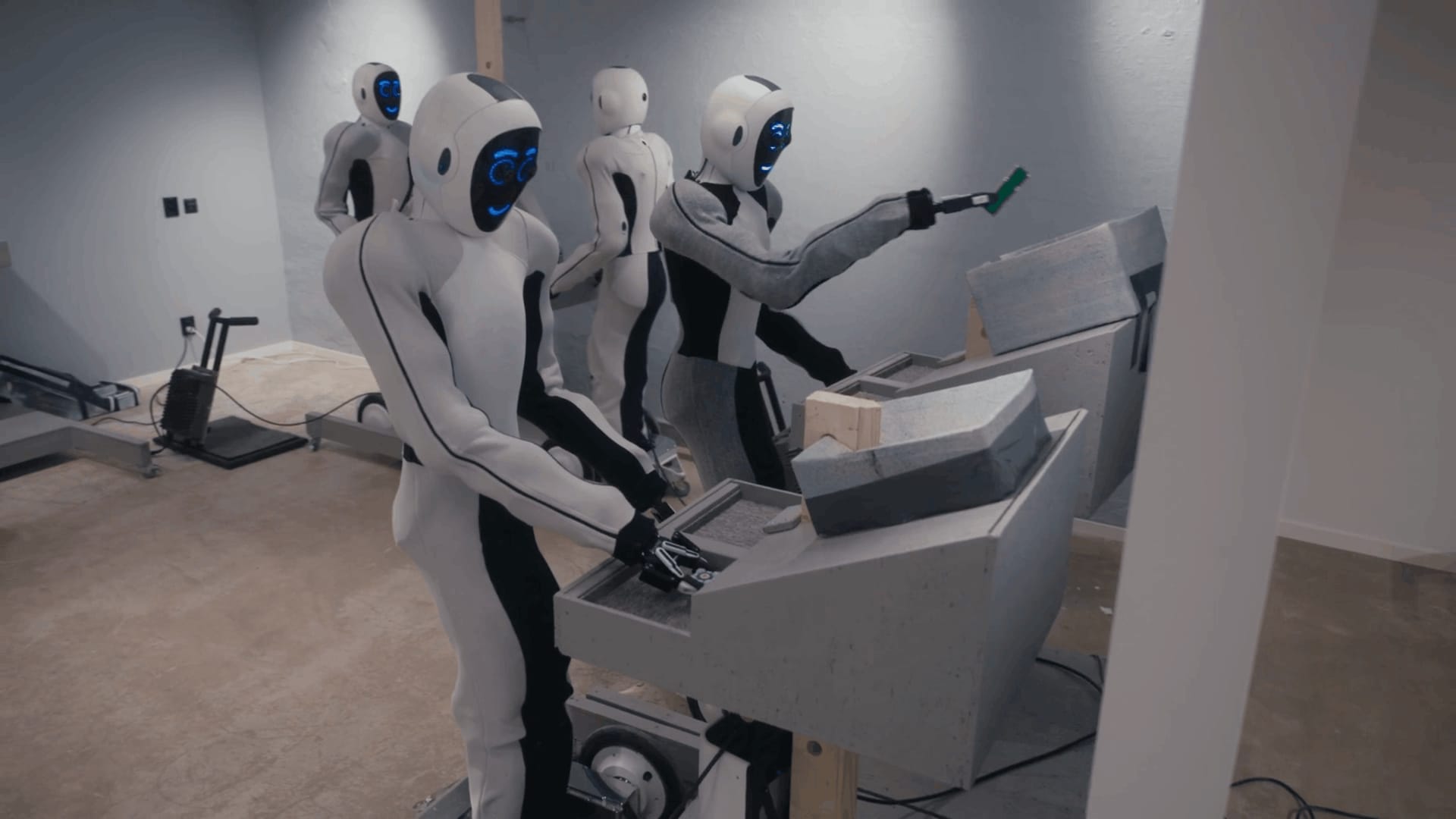 ノルウェーのロボット企業「1X」、車輪付きアンドロイド「EVE」の動画を公開