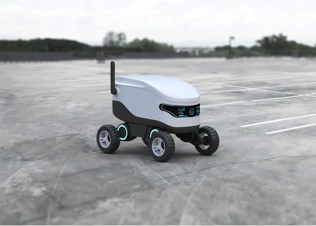 ラストワンマイル向けの自動配送ロボット