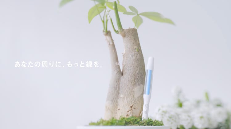 水やりに最適なタイミングを色で教えてくれる水やりチェッカー
