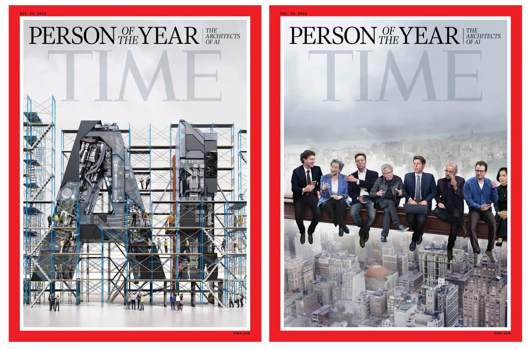 米TIME誌、「パーソン・オブ・ザ・イヤー(今年の人)」にAIの設計者たちを選出
